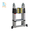 4.4M aluminium multi-purpose telescopic ladder with hinges EN131 SGS CE